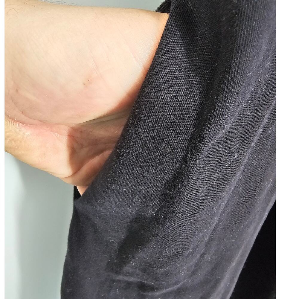 New York & Company Black Tunic Top Womens Size Medium M - Picture 5 of 7